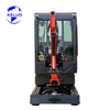 Miniexcavadora hidráulica de 1,8 toneladas con motor y cabina Kubota