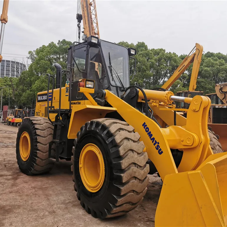 Cargadoras de ruedas Komatsu WA300 WA350 WA360 WA380 WA400 WA470 usadas en Japón